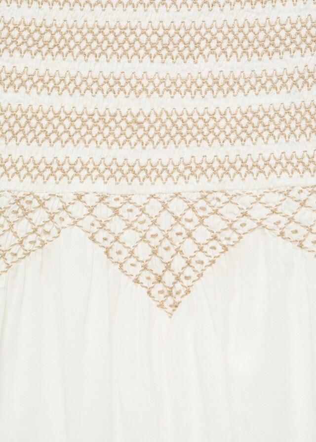 Mango Vestido Midi Bordado