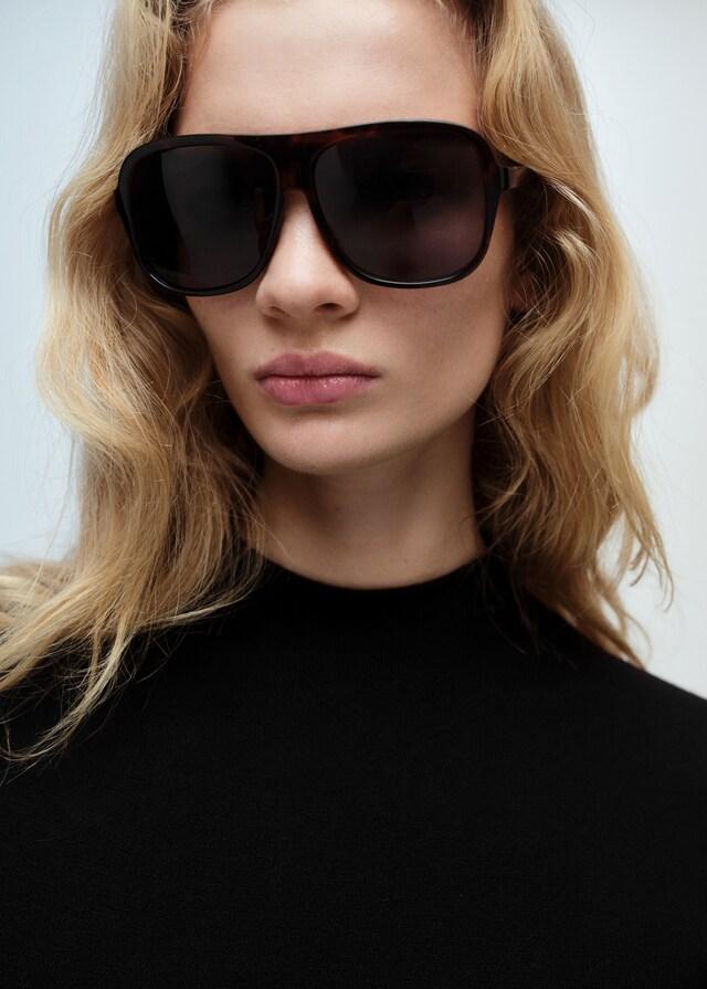 Mango Vestido Punto Abertura