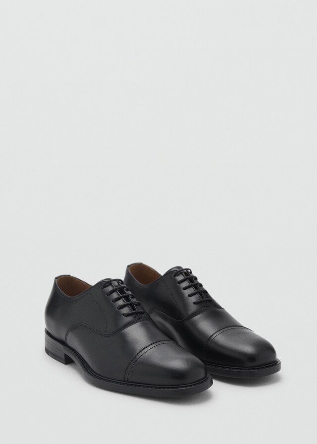 Mango Zapato Estilo Oxford Piel