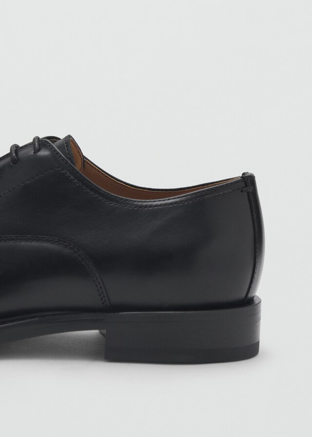 Mango Zapato Estilo Oxford Piel