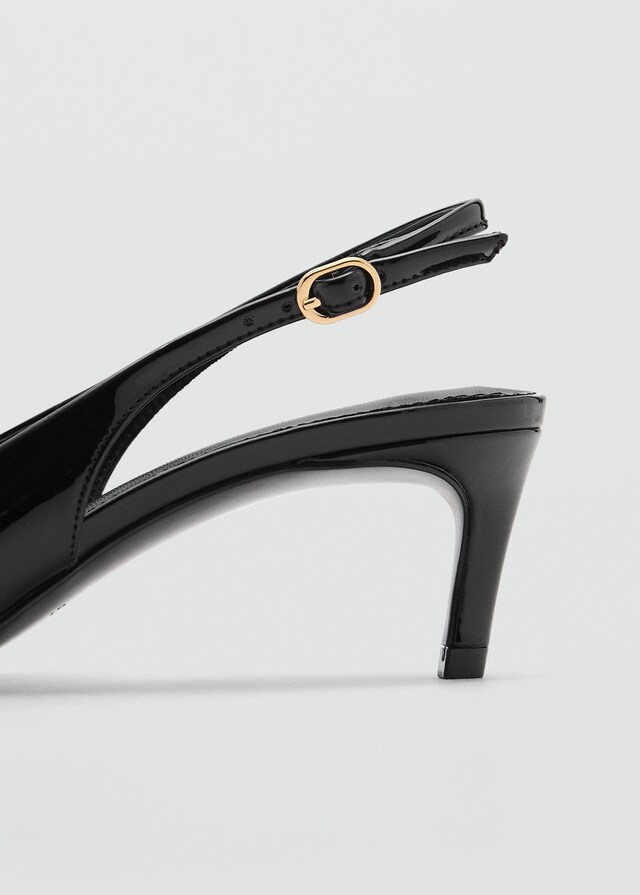 Mango Zapato Kitten Adorno Metálico