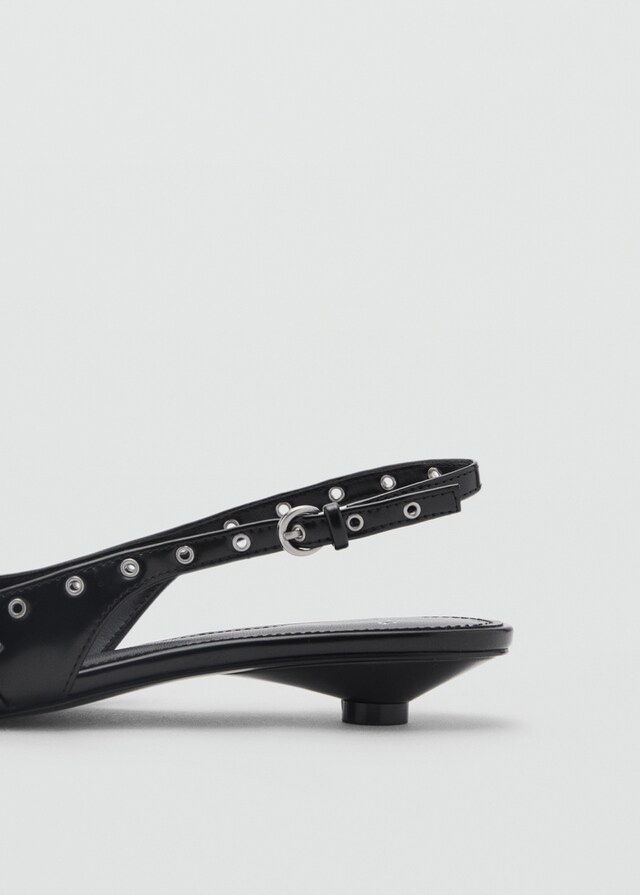 Mango Zapato Kitten Troquelado