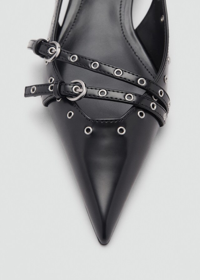 Mango Zapato Kitten Troquelado