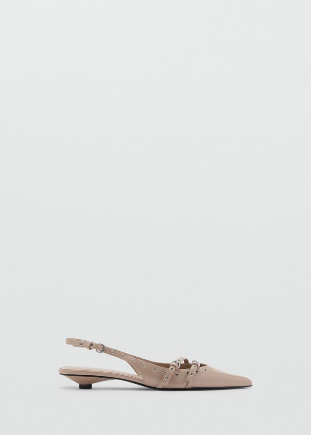 Mango Zapato Kitten Troquelado