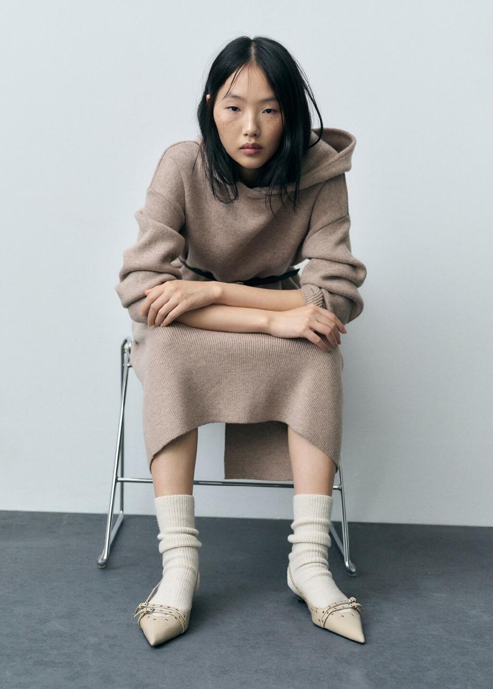 Mango Zapato kitten troquelado