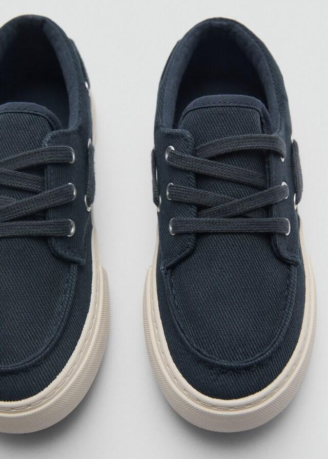 Mango Zapato Náutico Cordones