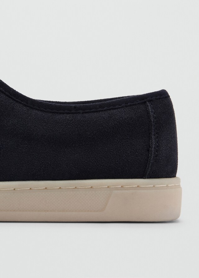 Mango Zapato Náutico Piel Serraje