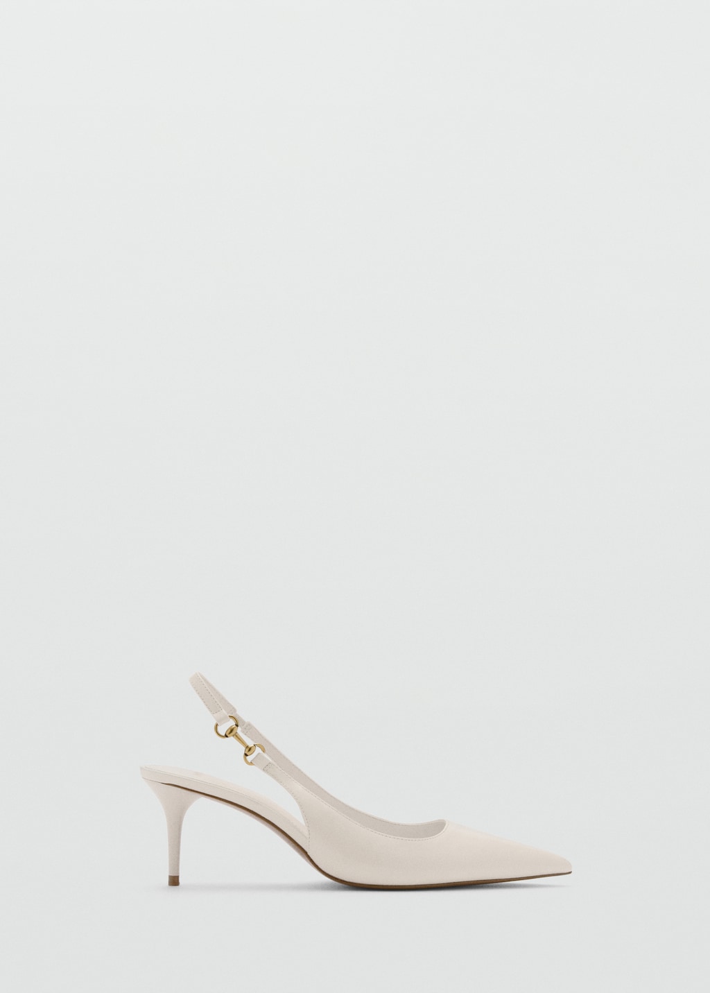 Mango Zapato tacón detalle eslabón