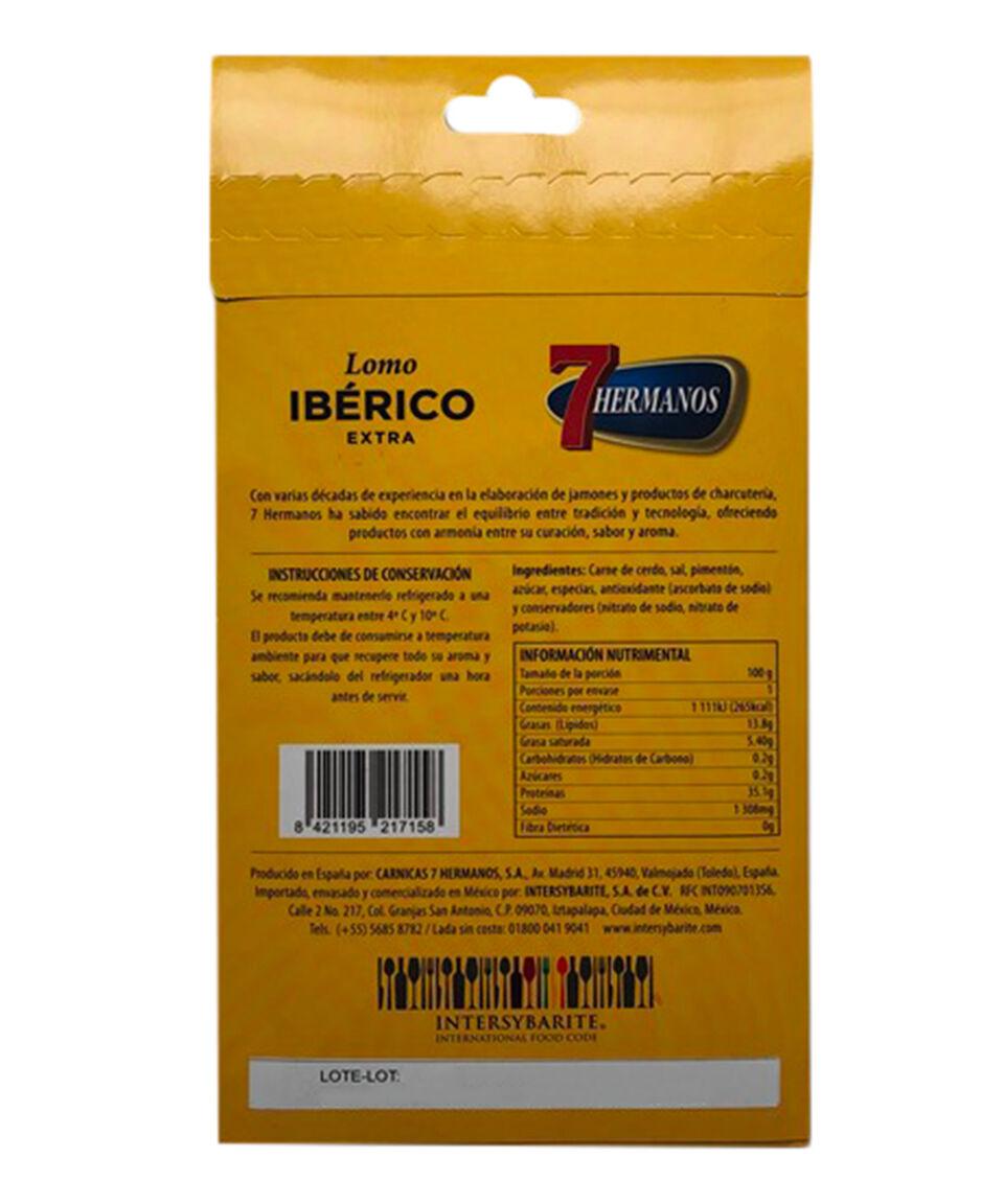 7 Hermanos Lomo Ibérico Extra 100 G