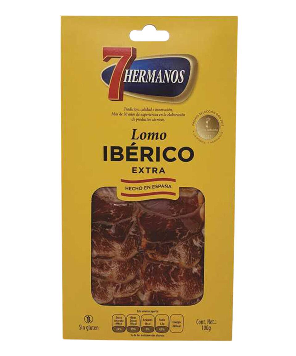 7 Hermanos Lomo Ibérico Extra 100 g