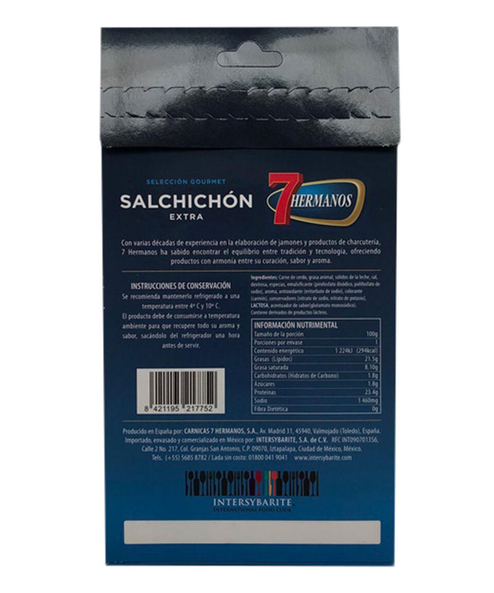 7 Hermanos Salchichón Serrano Extra 100 G