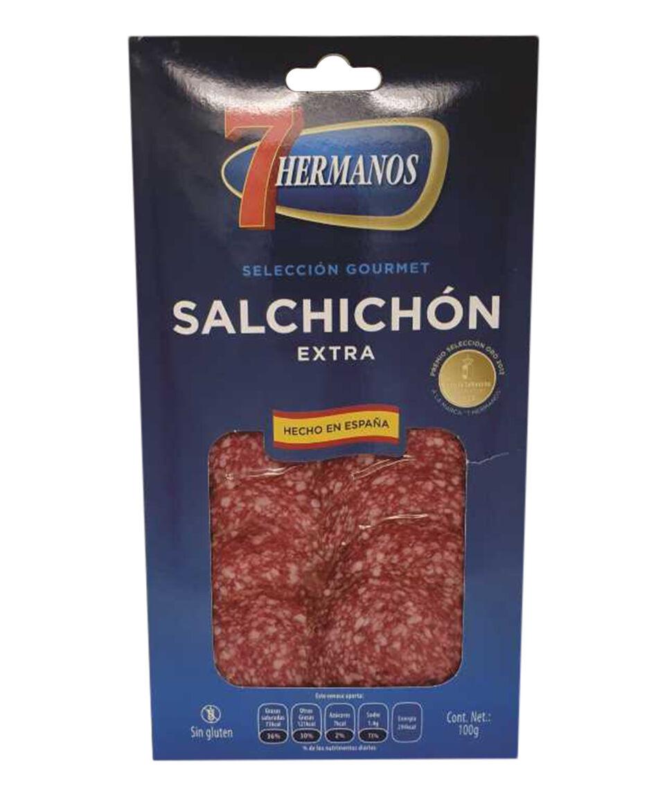 7 Hermanos Salchichón Serrano Extra 100 g