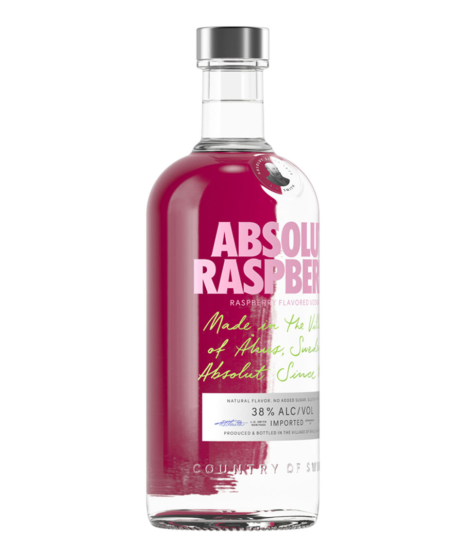 Absolut Vodka Raspberri 750 Ml