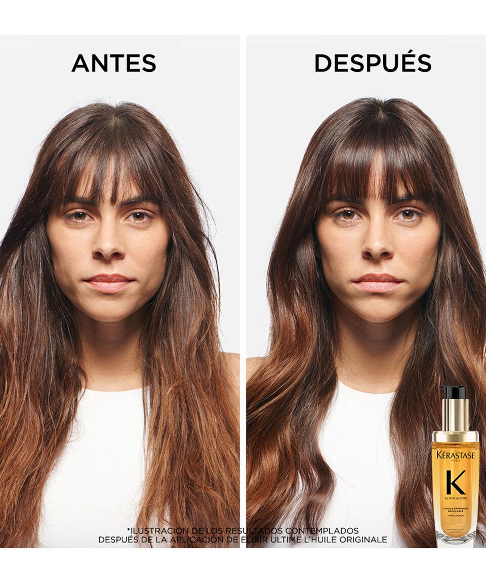 Kérastase Aceite Capilar Recargable E Hidratante “Elixir Ultime” L’Huile Originale Refillable 75 Ml