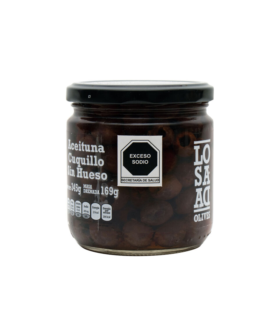 Alimentos El Dorado ACEITUNA CUQUILLO S HUESO NATURAL 345GR