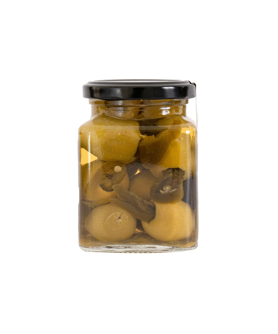 Vegatoro Gourmet Aceituna Gordal Rellena De Jalapeño 300 Gr