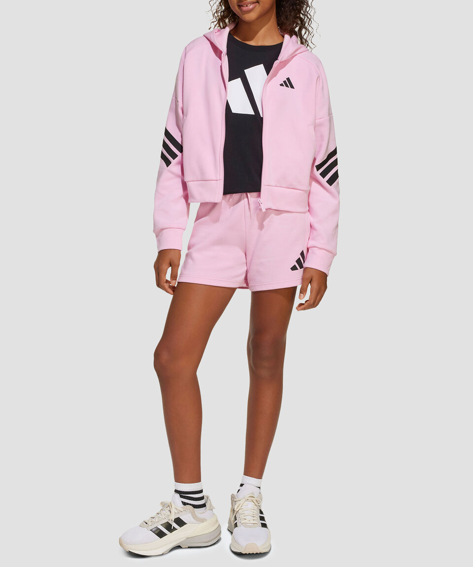 Adidas Chamarra Deportiva Con Capucha Niña