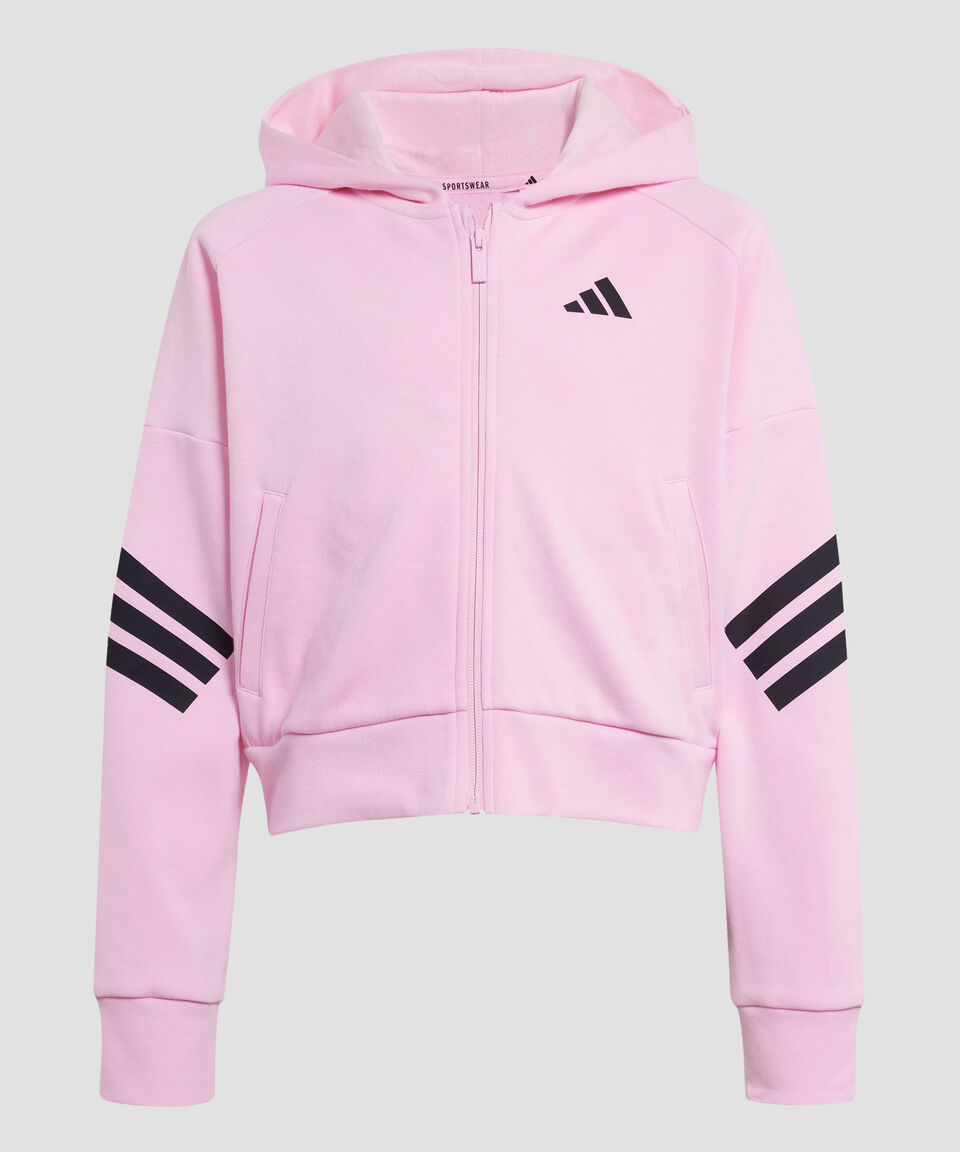 Adidas Chamarra Deportiva Con Capucha Niña