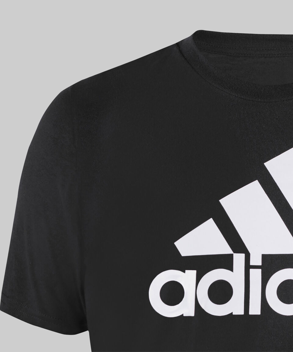 Adidas Playera Con Logo De Manga Corta Hombre