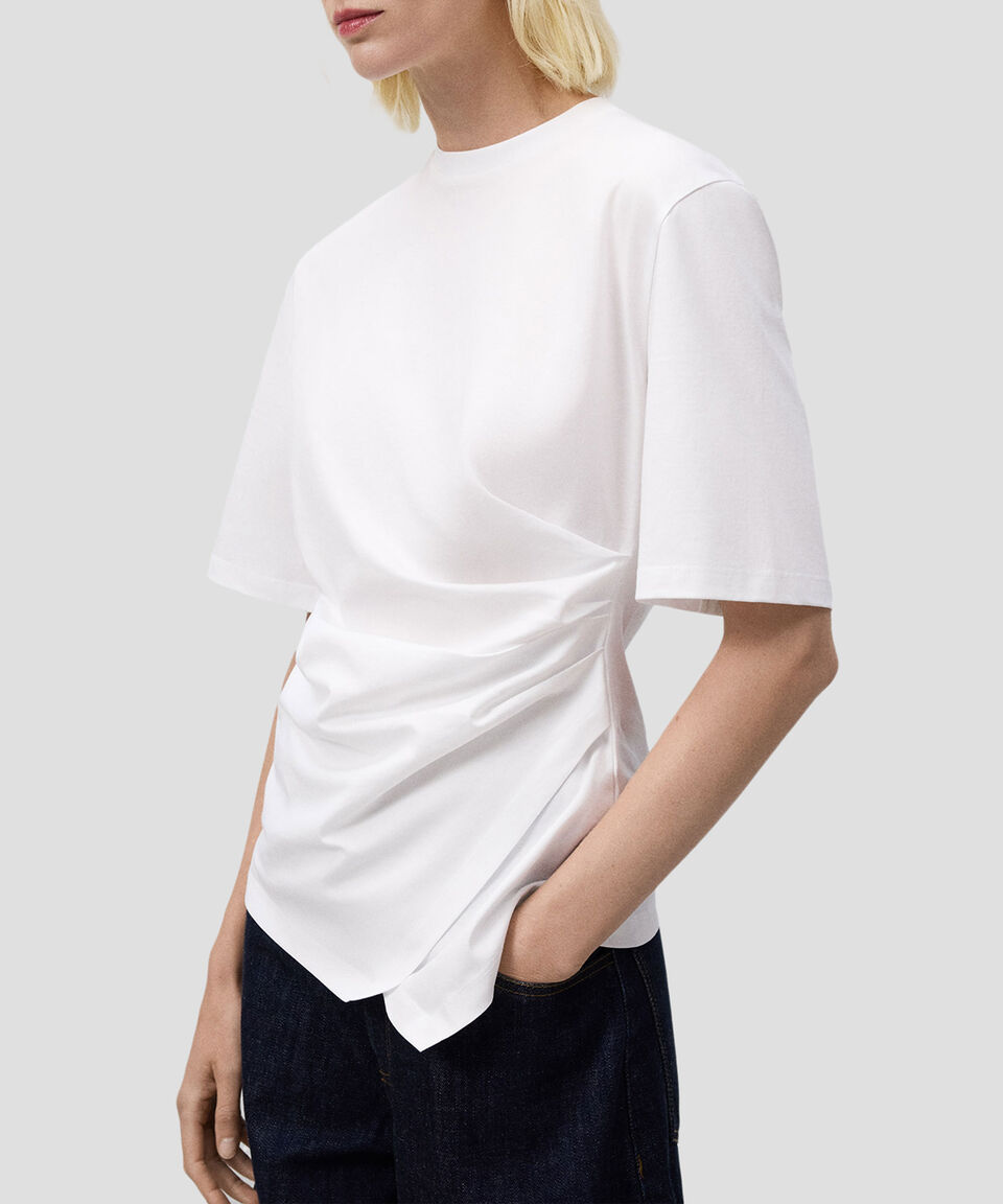 Adolfo Dominguez Blusa Manga Corta Mujer