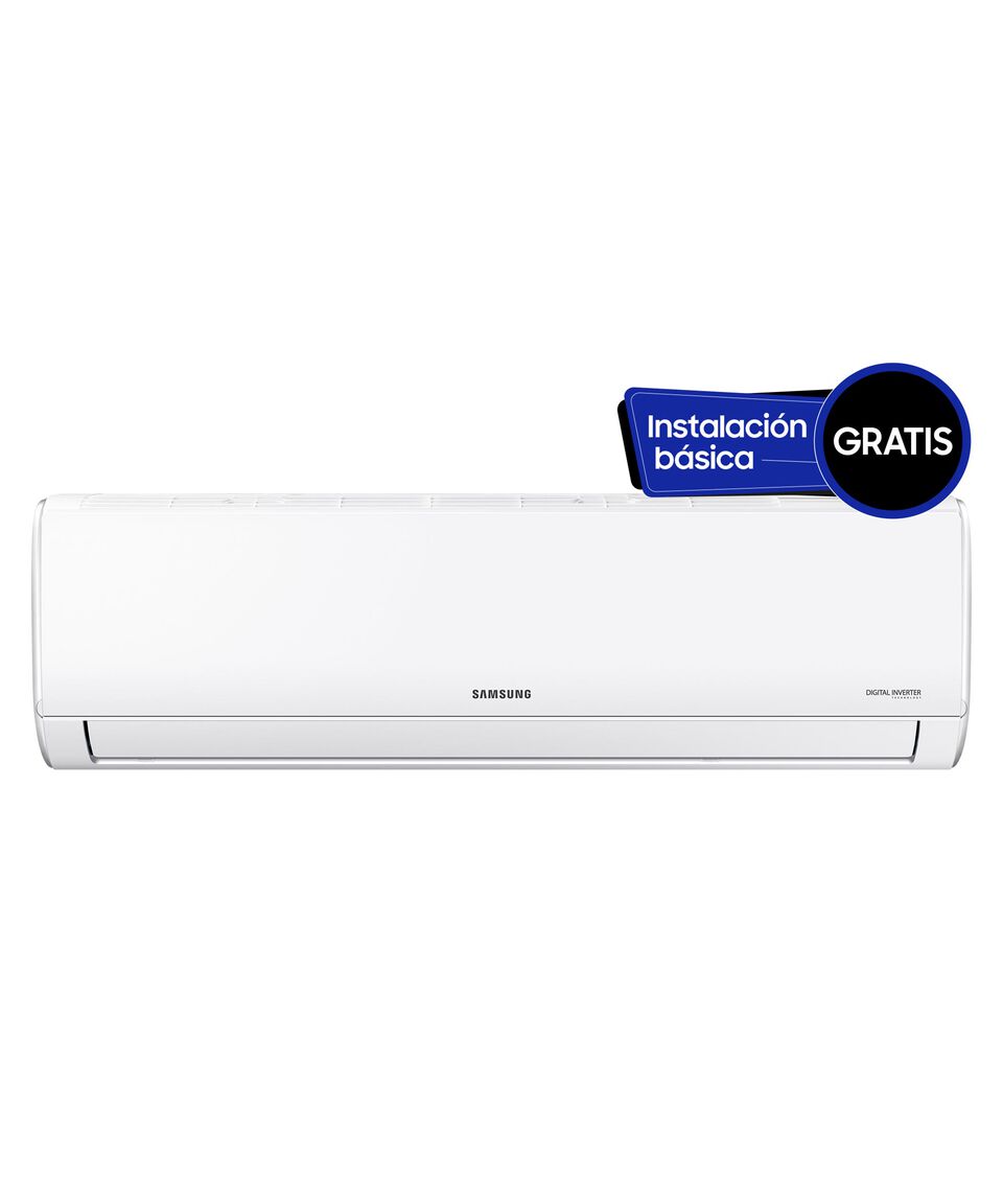 Samsung Aire acondicionado Minisplit AR24BVHQASI-AX 24 000 BTU's 2 Toneladas 220V Frío