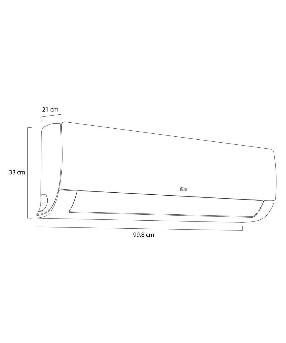 Lg Aire Acondicionado Minisplit DUALCOOL Inverter VM242H9 22 000 BTU-h 2 Toneladas 220V Frío Y Calor
