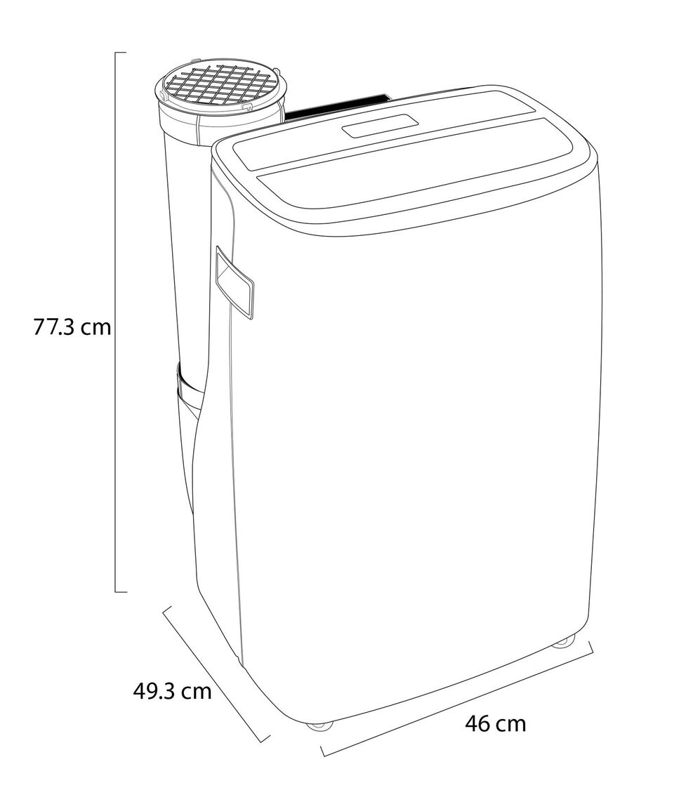 Lg Aire Acondicionado Portátil Inverter LP1419IVSM 14 000 BTU’s 1 Tonelada 115V Sólo Frío