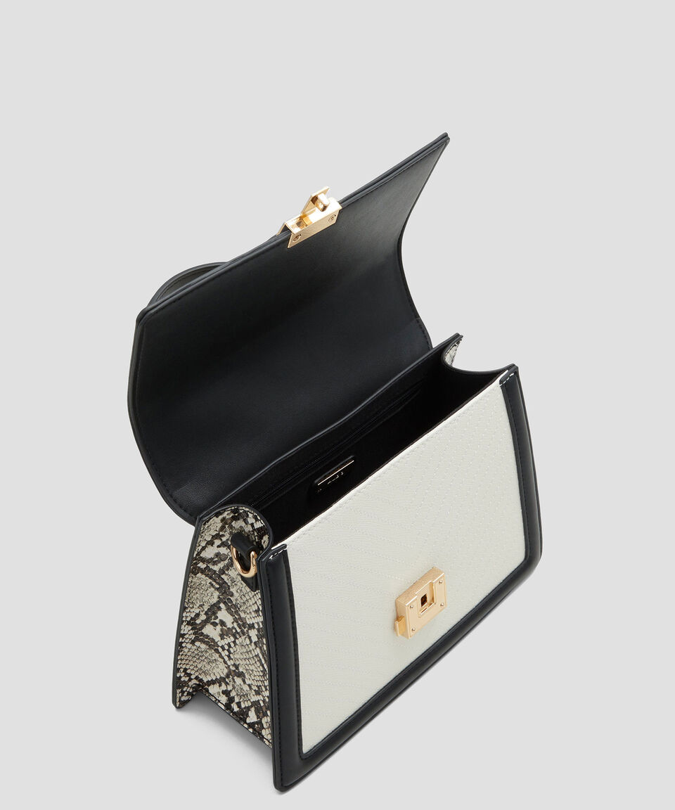 Aldo Bolsa Crossbody Con Animalprint Mujer