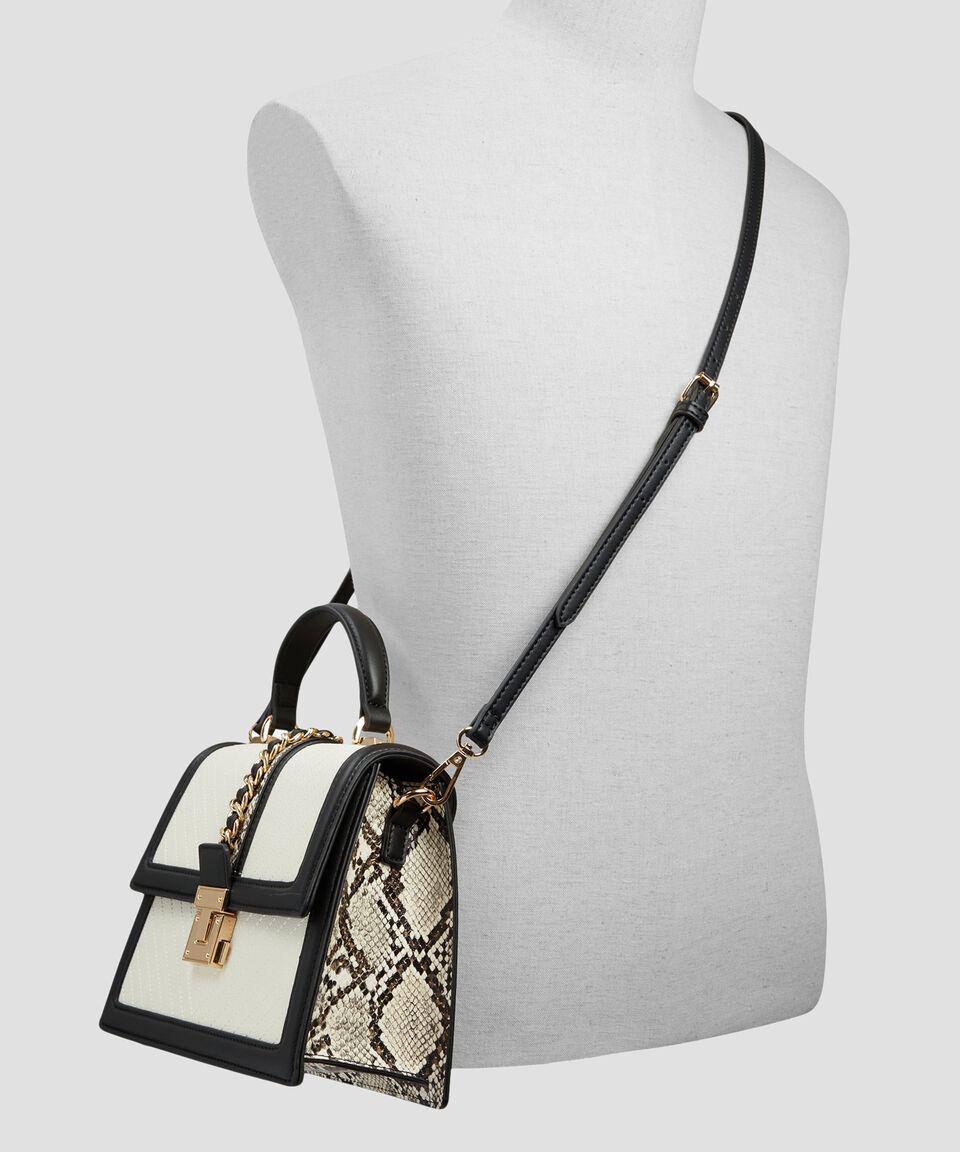 Aldo Bolsa Crossbody Con Animalprint Mujer