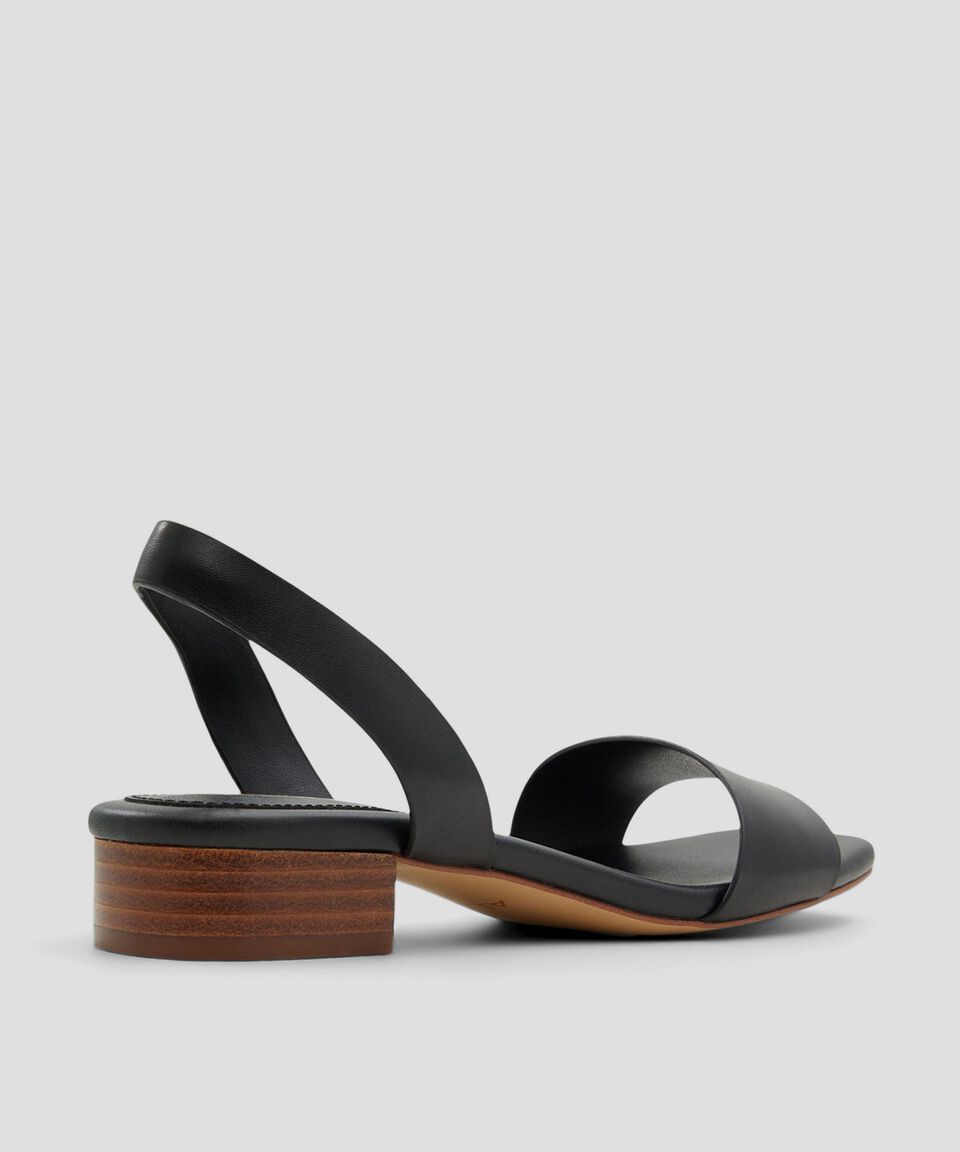 Aldo Sandalias De Tacón Bajo De Media Luna Mujer