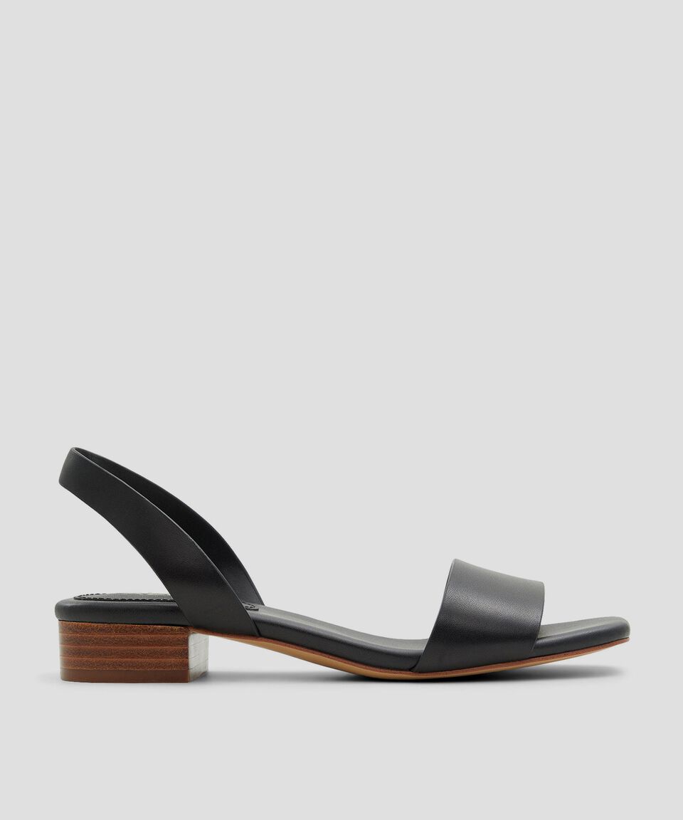 Aldo Sandalias de Tacón Bajo de Media Luna Mujer