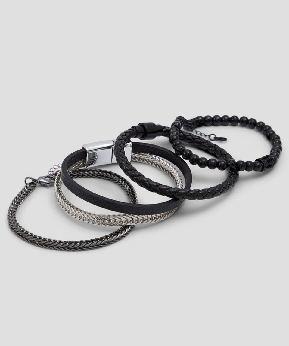 Aldo Set 4 pulseras Hombre