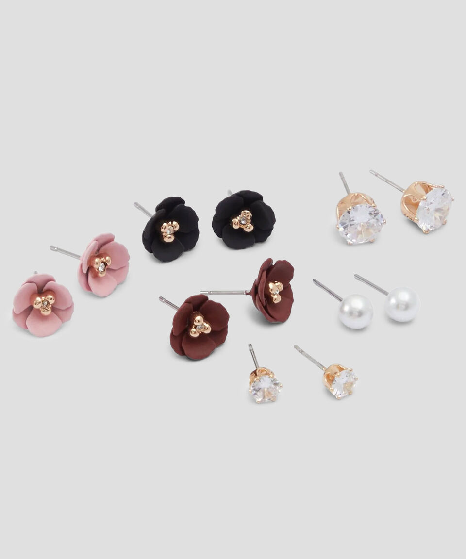 Aldo Set 6 aretes Mujer