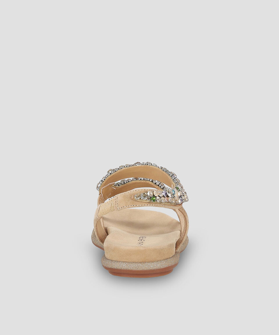 Alma En Pena Sandalias Planas En Piel Mujer