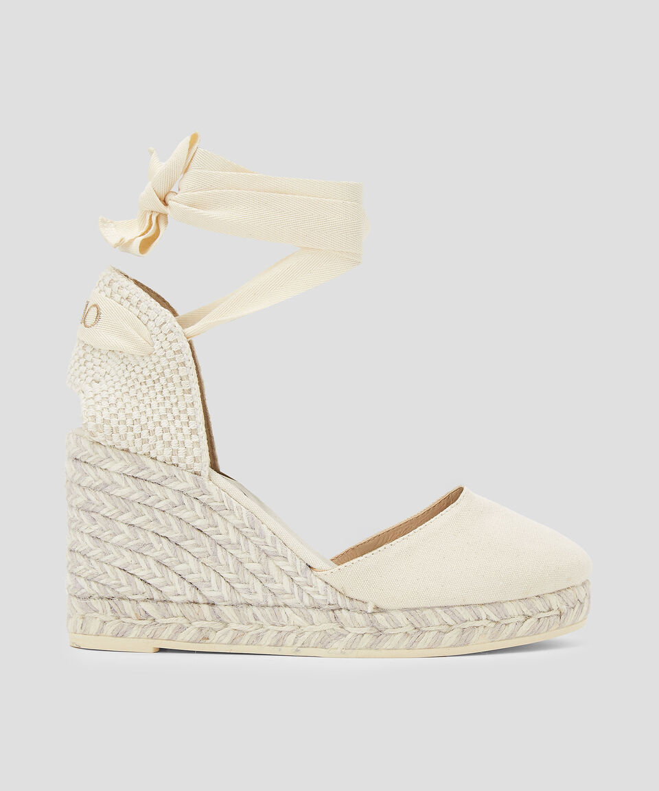 Gaimo Alpargatas Colin con tacón alto de cuña Mujer