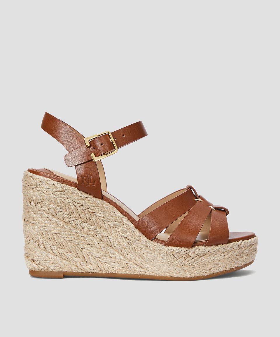 Lauren Alpargatas Soffia con tacón alto de cuña Mujer