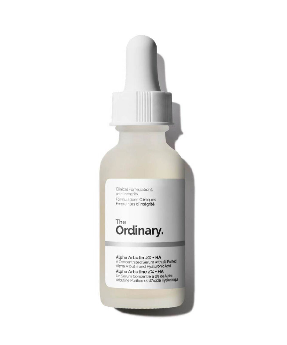The Ordinary Alpha Arbutin 2% + HA Concentrated Serum (Suero para signos de envejecimiento)
