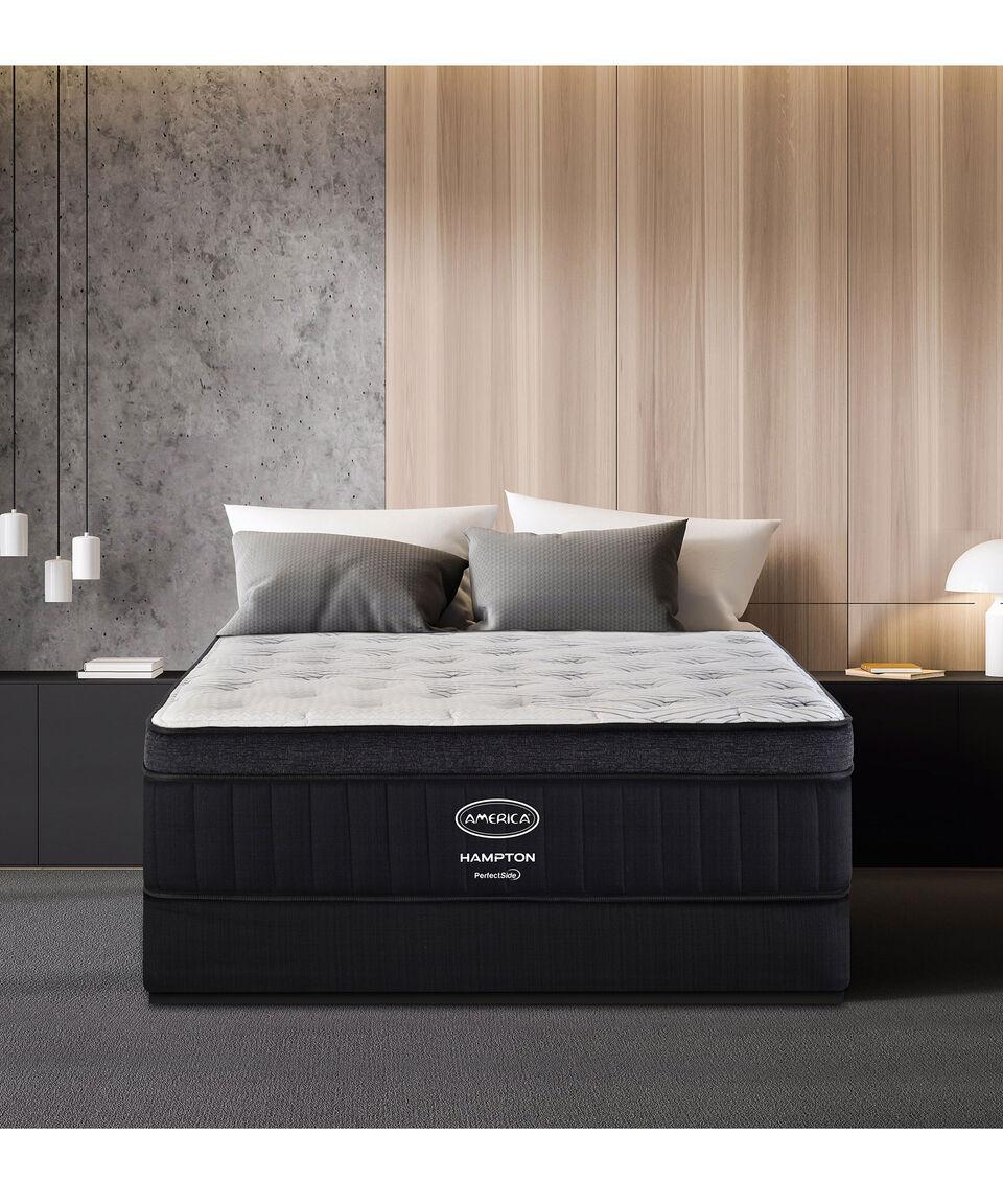 América Set Colchón Y Box Hampton Individual