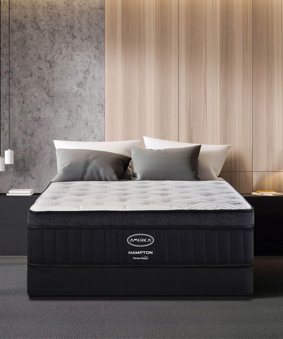 América Set Colchón Y Box Hampton Matrimonial