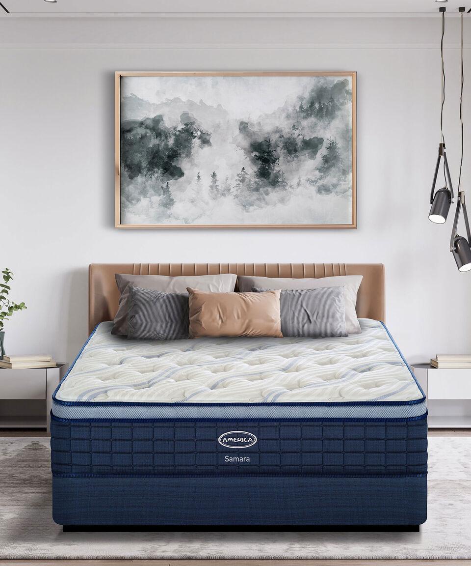 América Set Colchón Y Box Set Samara JK King Size