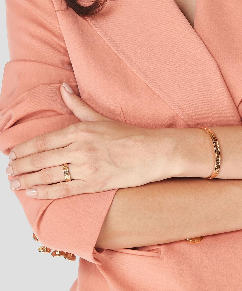 Damiani Anillo En Oro Rosa De 18 Kilates Belle Epoque Reel Mujer