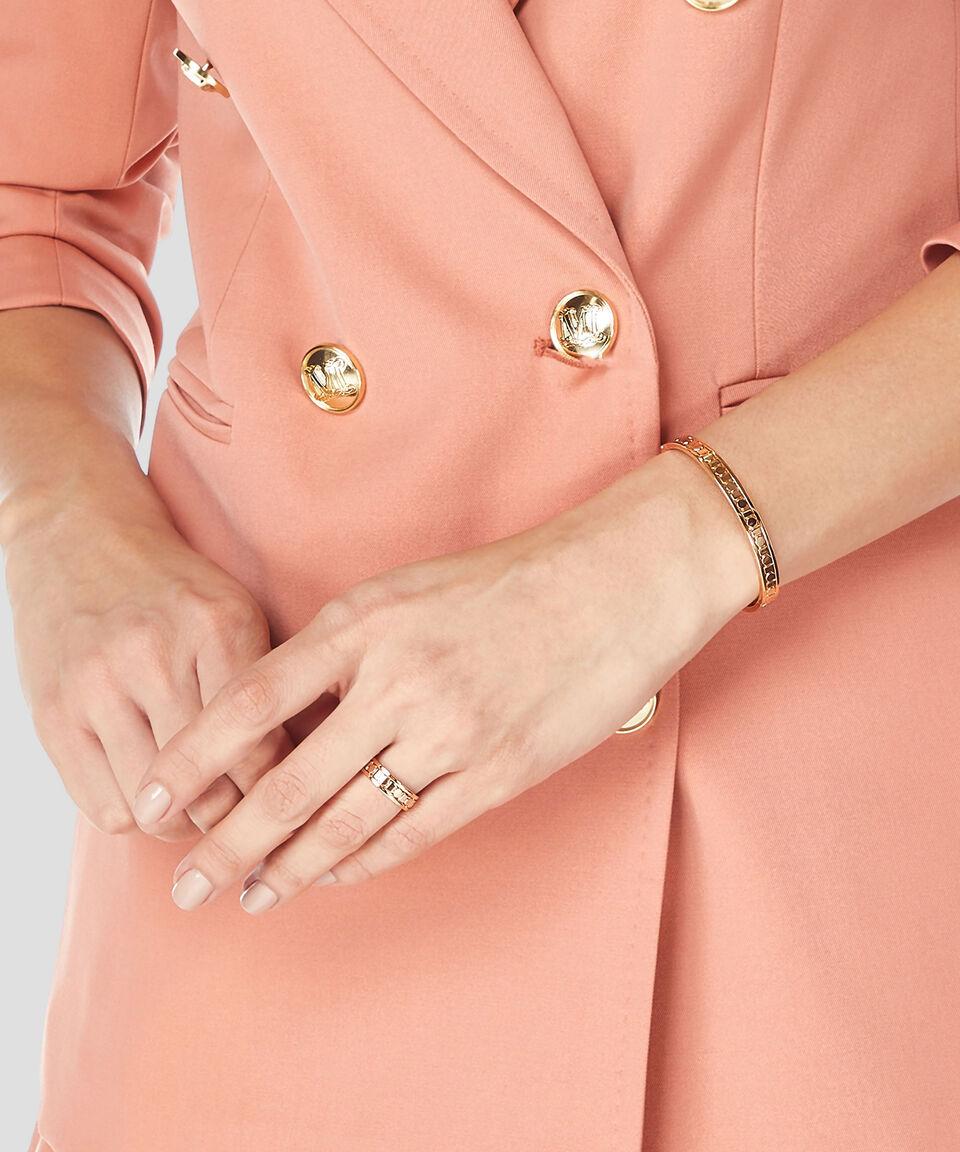 Damiani Anillo En Oro Rosa De 18 Kilates Belle Epoque Reel Mujer