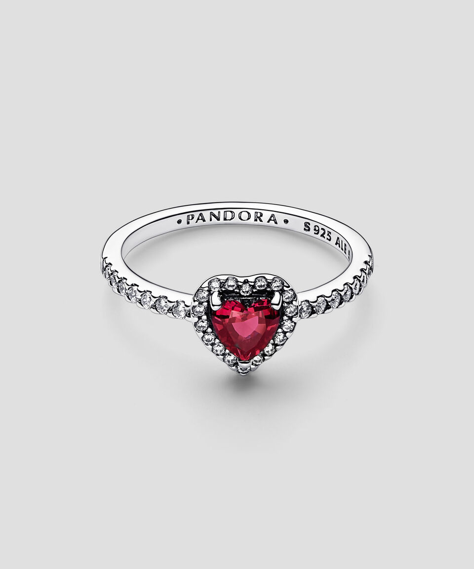Pandora Anillo en plata con cristales Timeless Mujer