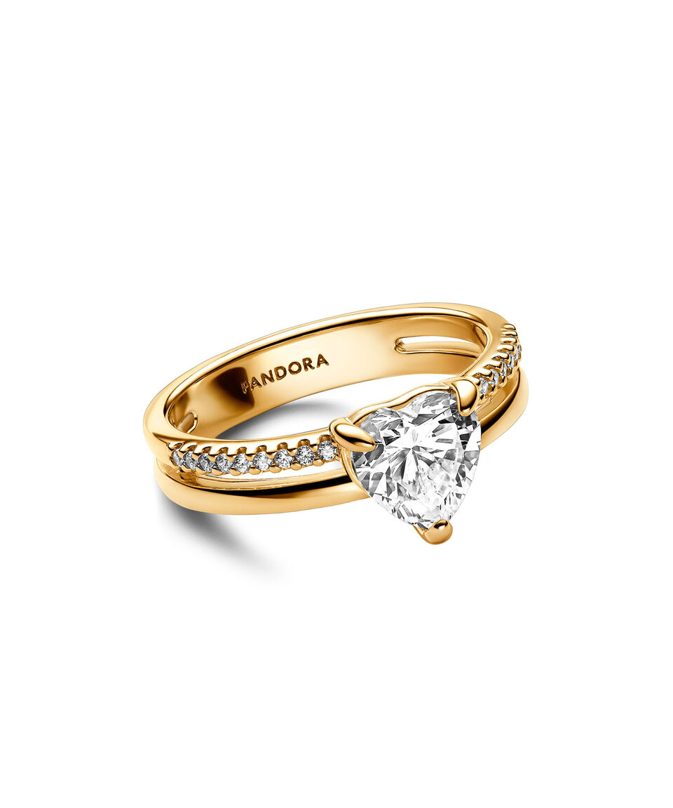 Pandora Anillo Pandora Timeless con incrustaciones de zirconia cúbica Mujer