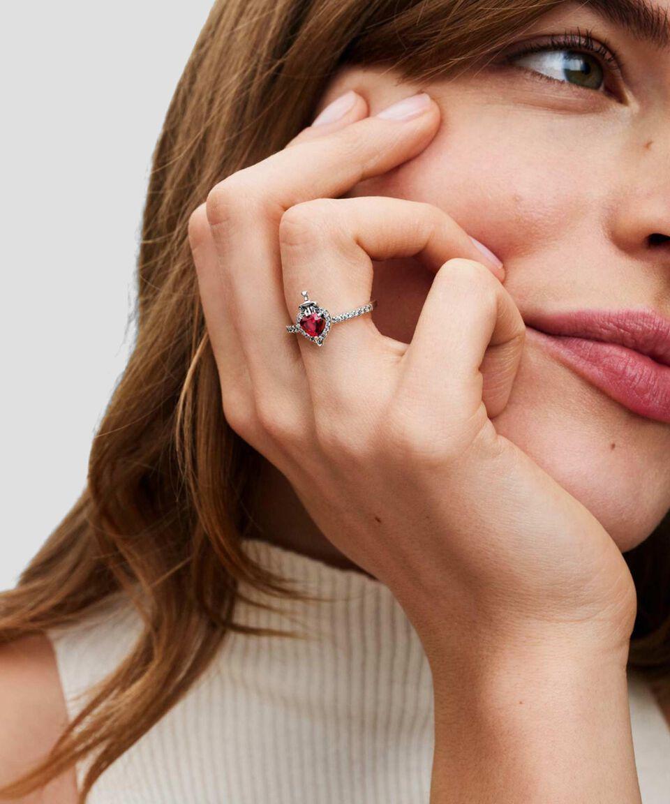 Pandora Anillo Plata .925 Reina Malvada Villanos De Disney Mujer