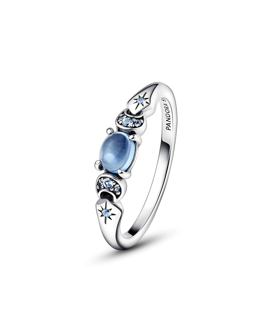 Pandora Anillo Princesa Jazmín En Plata .925 Con Cristales Mujer
