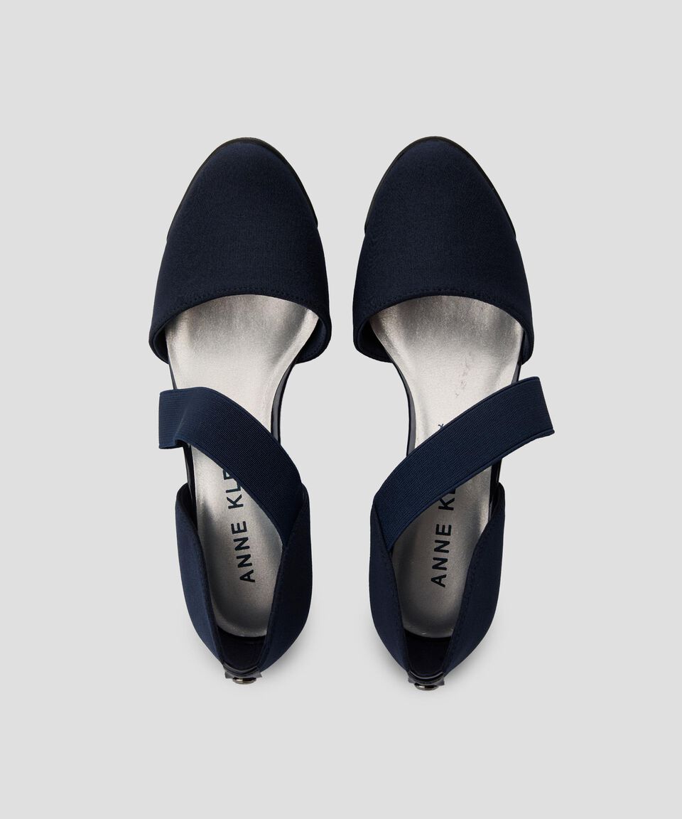 Anne Klein Zapatillas Con Tacón Medio De Cuña