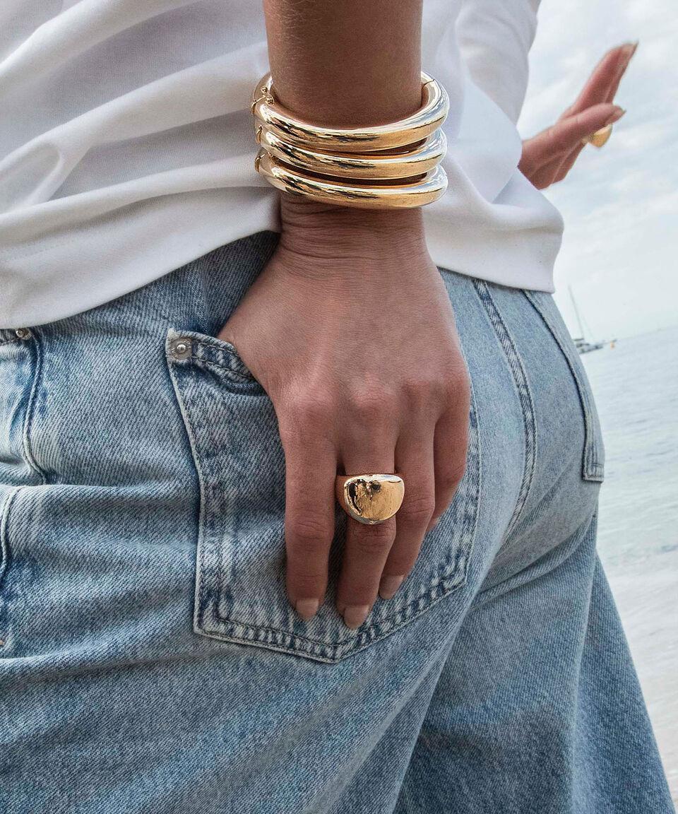 APM Monaco Anillo De Cúpula Mujer