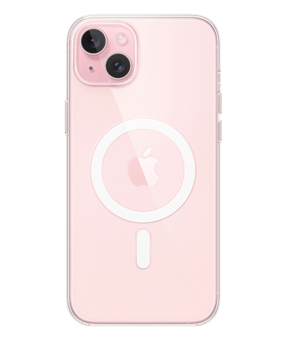 Apple Funda Para IPhone 15 Plus Transparente Lisa