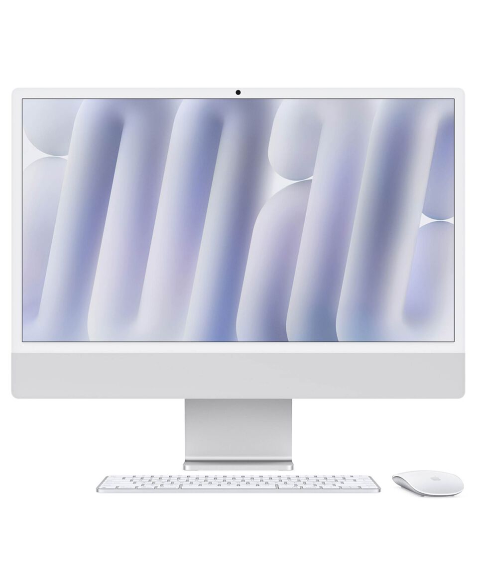 Apple iMac 24" Chip M4 RAM 16 GB 8 GPU 256 GB Plata